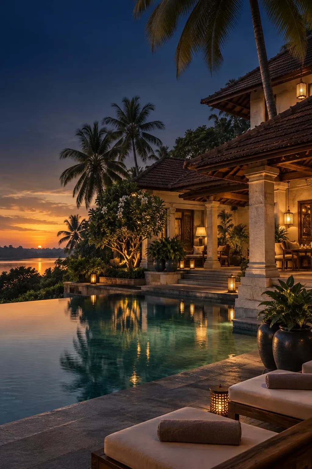 Ambali resort surrounded by Kerala's natural landscape